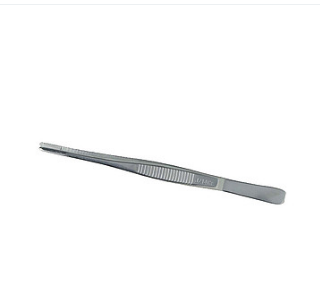 金鐘醫(yī)用鑷 J42070（25cm，橫齒，敷料）